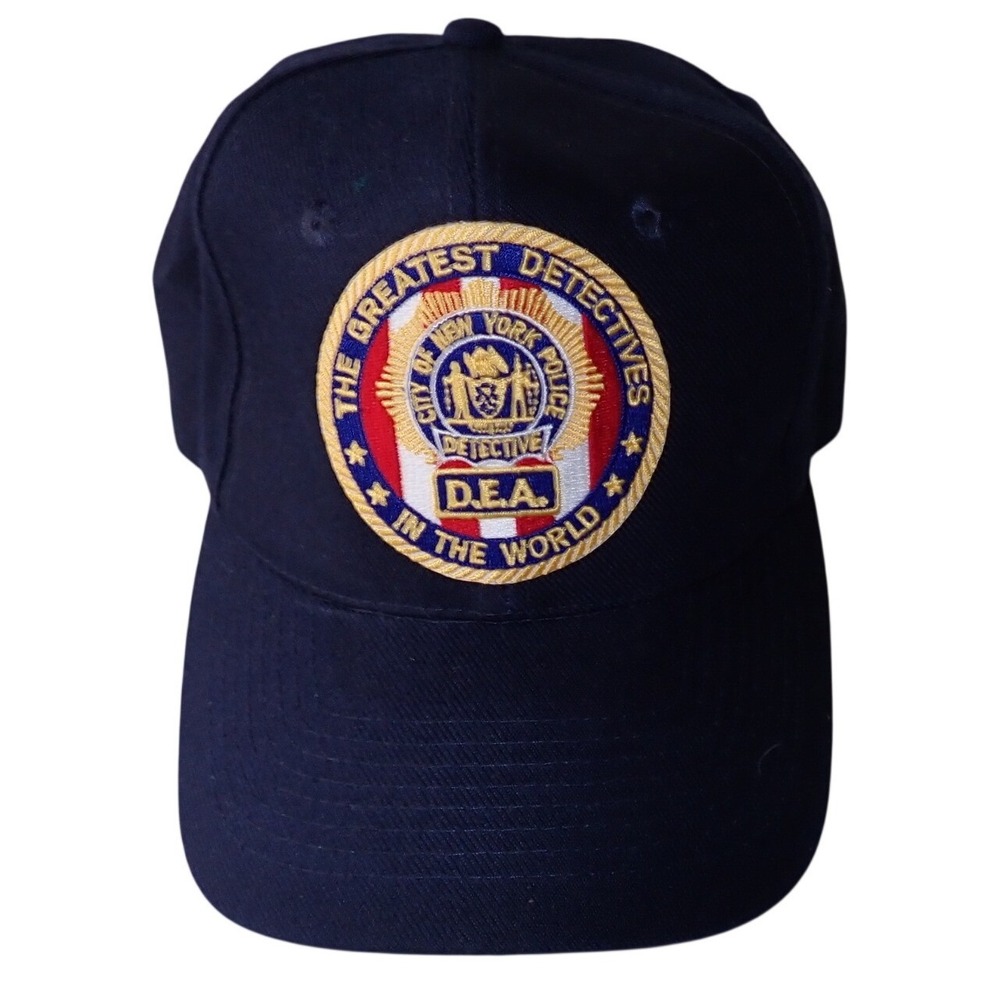 KC Caps Men's NYPD Detective Endowment Association DEA Snapback Hat OSFA